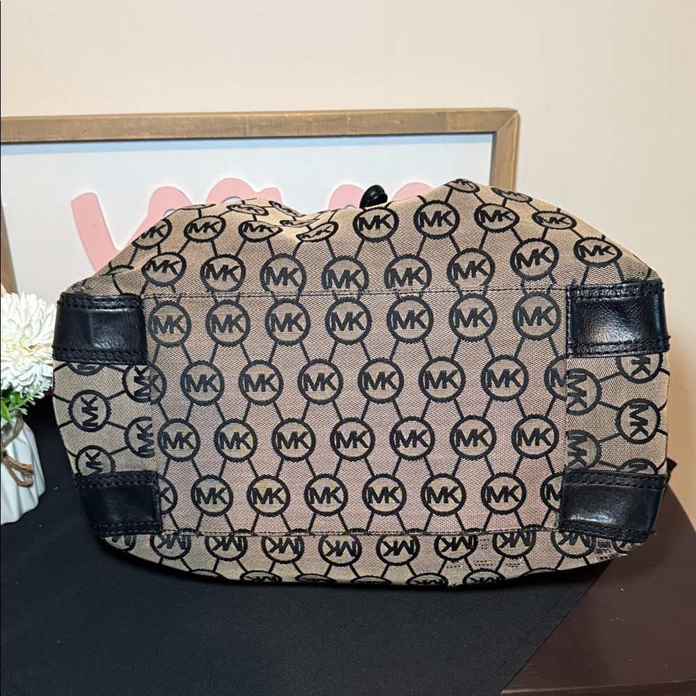 VINTAGE Y2K Michael Kors Ludlow Large Jacquard Signature Bag - Picture 5 of 14